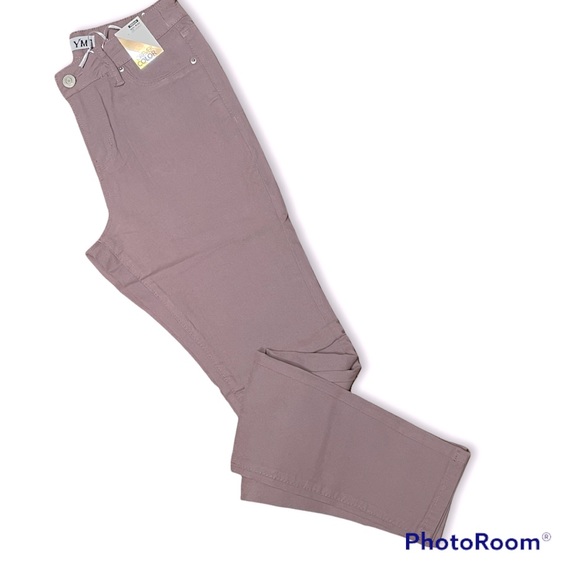 Ymi hyperstretch jeggings - colour orchid. - Picture 2 of 3